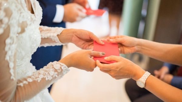 Ý nghĩa của tiền mừng đám cưới